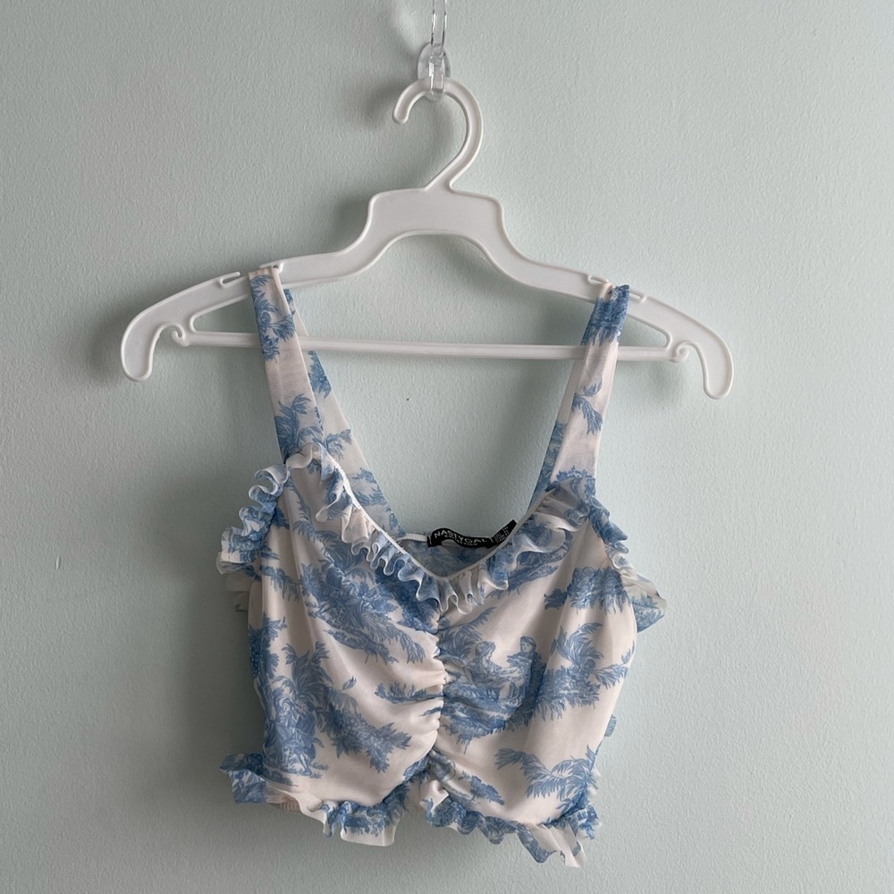 Nasty Gal Cropped Tank Top